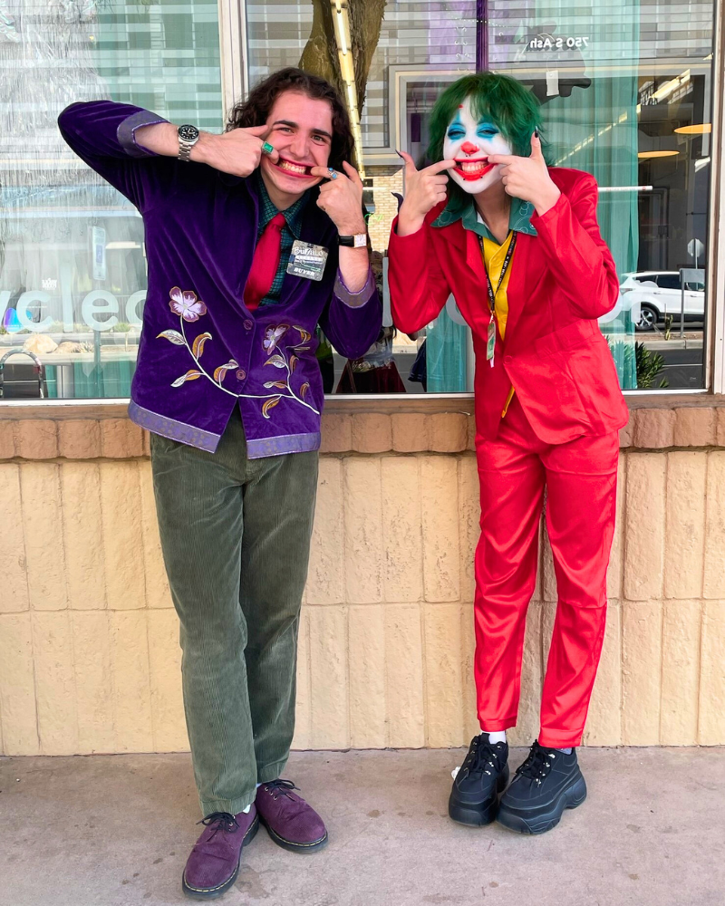 The Joker Batman villain Halloween Costumes